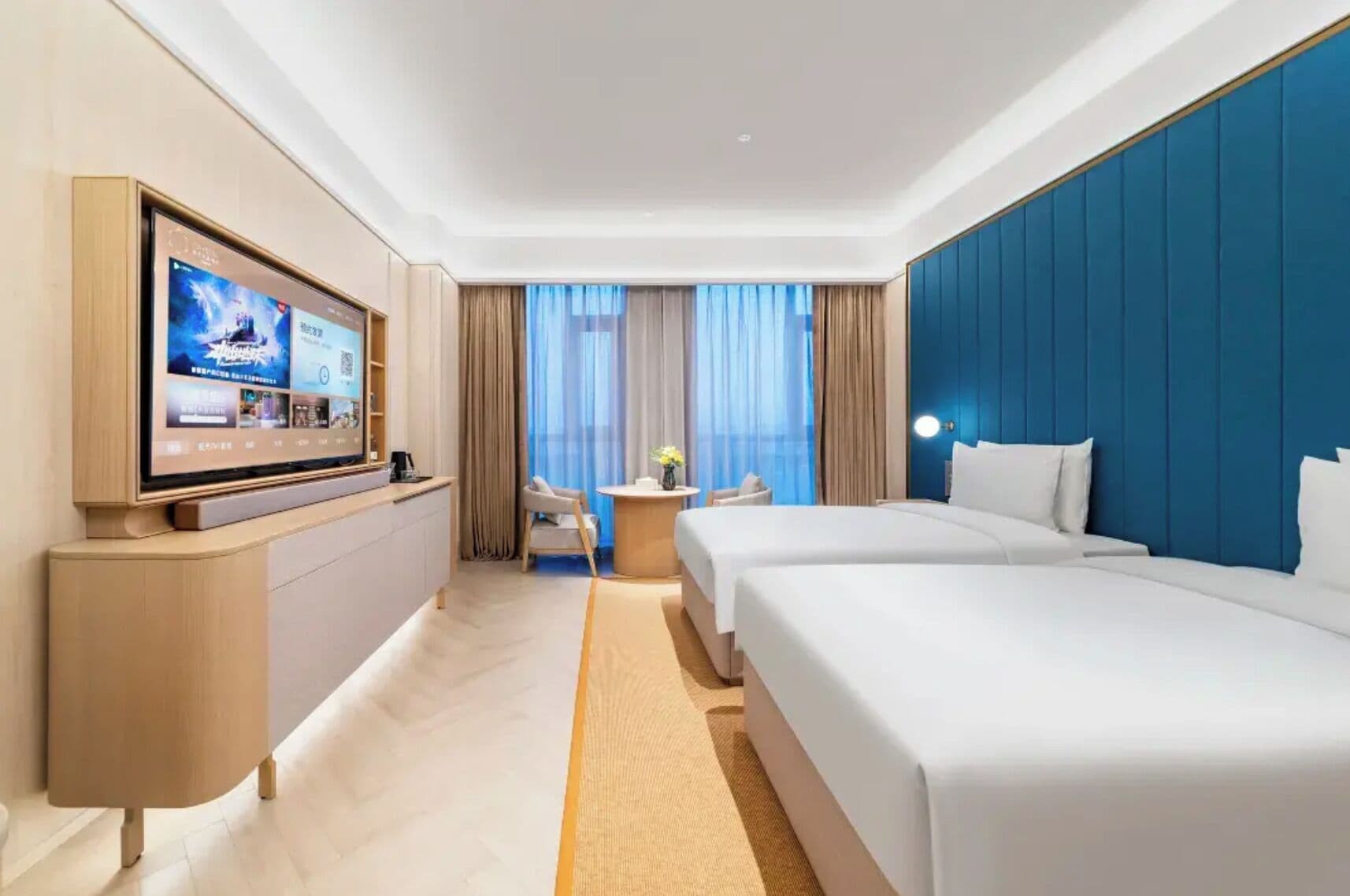 Kamar Twin Superior | Seprai premium, selimut bulu angsa, dan bantalan ekstra lembut