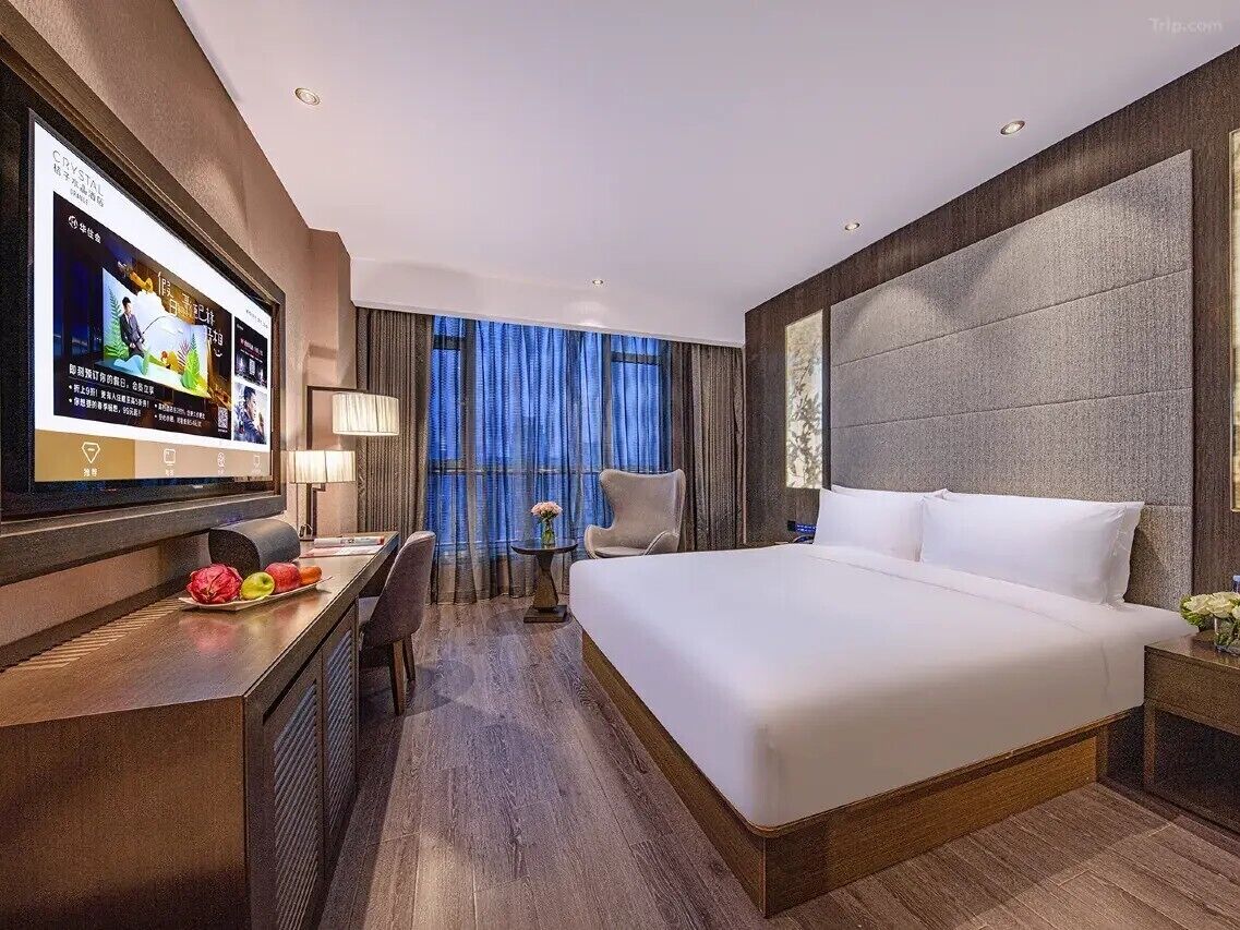In-room safe, laptop workspace, blackout curtains, soundproofing