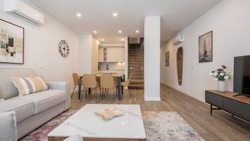 Departamento Deluxe | Área de sala de estar
