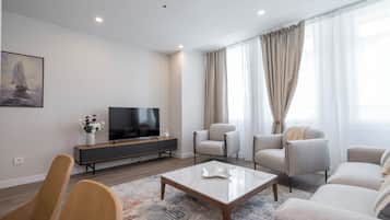 Departamento Deluxe | Área de sala de estar