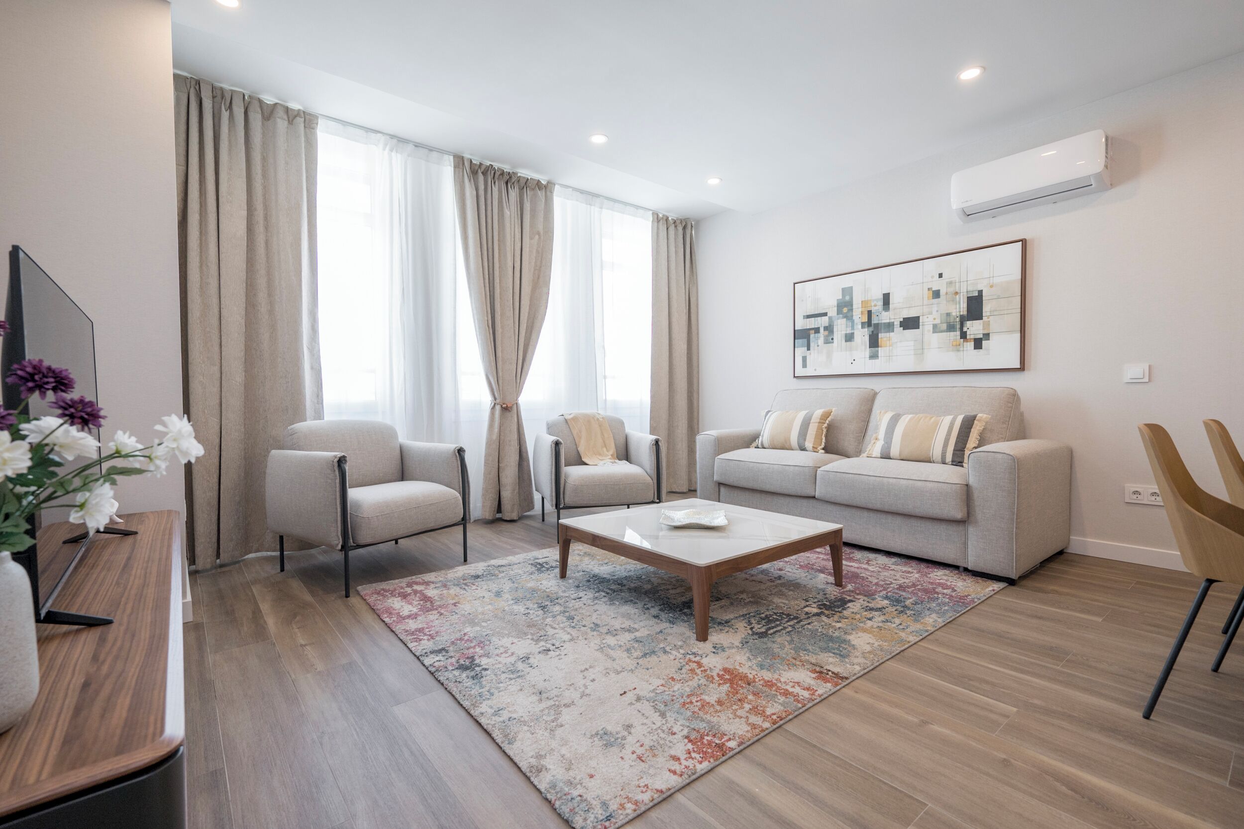 Appartement Deluxe | Coin séjour