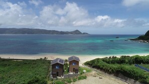 Rumah, pemandangan samudra | Pantai