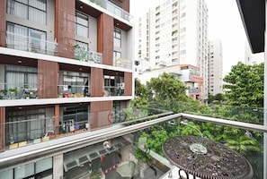 Habitación Premier doble, vistas a la ciudad | Wifi gratis y ropa de cama