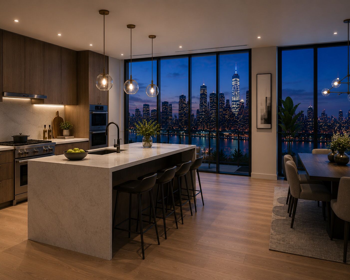 Appartement, vue ville | Cuisine privée