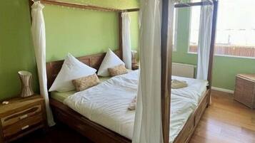 1 Schlafzimmer, Bügeleisen/Bügelbrett, kostenloses WLAN, Bettwäsche