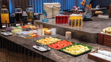 Daily buffet breakfast for a fee