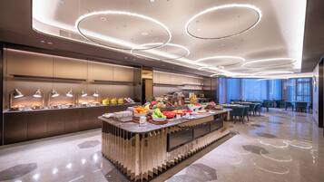 Daily buffet breakfast for a fee