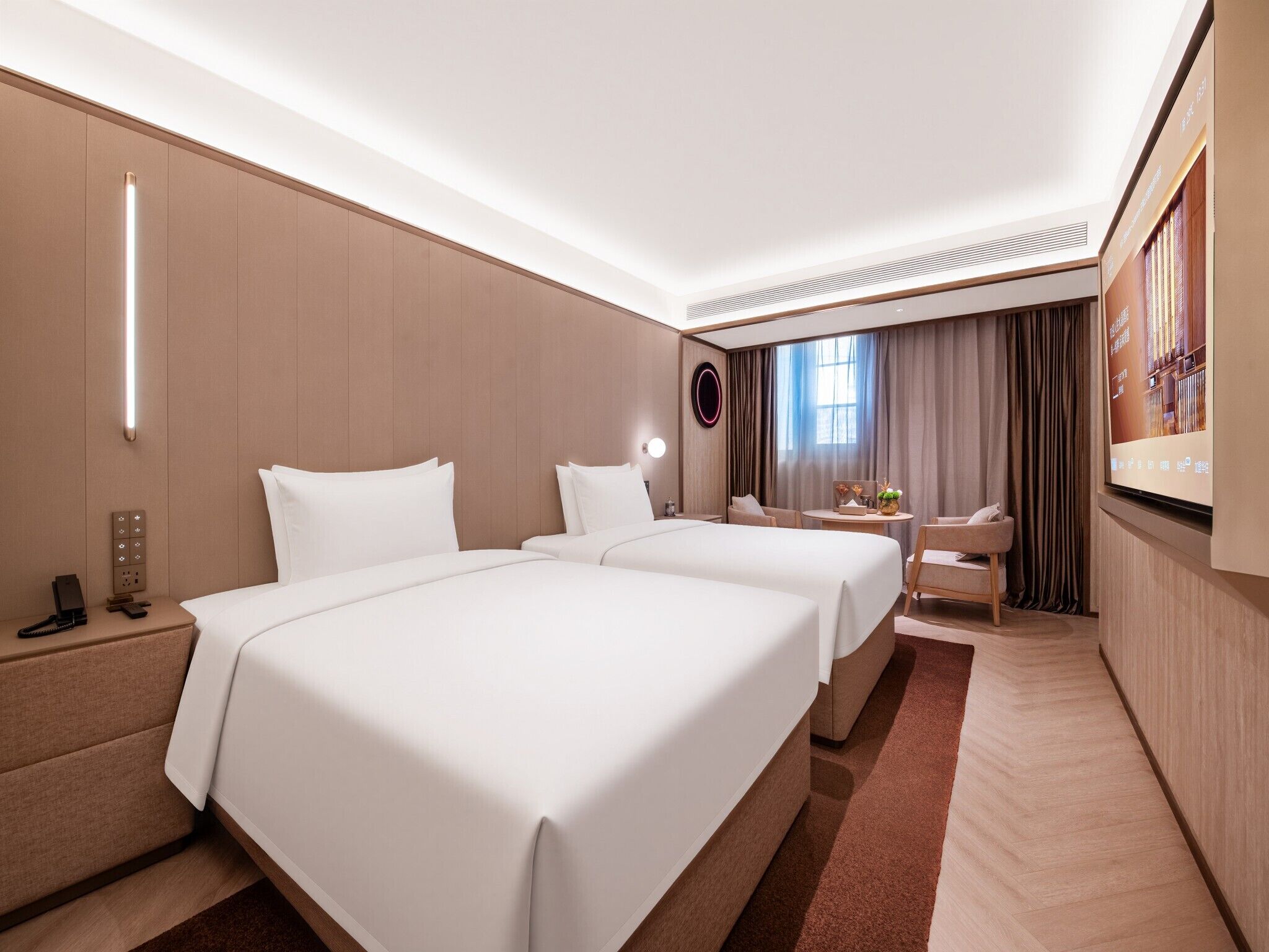 Basic Twin Room | Premium bedding, memory foam beds, free minibar, desk