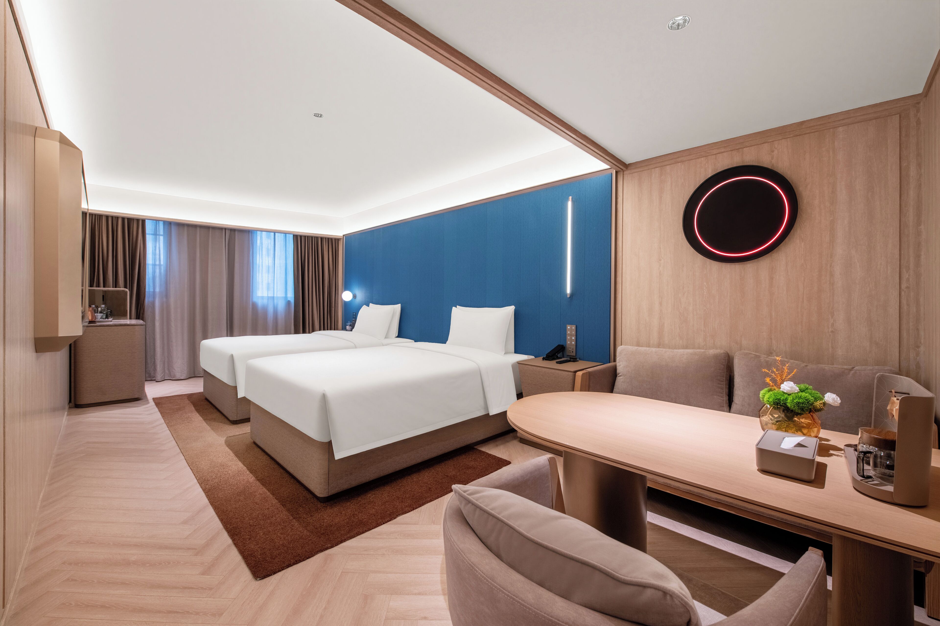Basic Double or Twin Room | Desk, blackout drapes, free WiFi