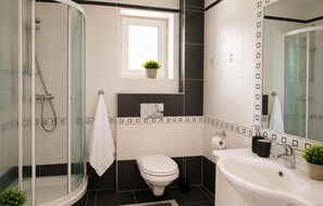 Shower, hair dryer - 2 bedroom awesome apartment in Preko (Preko)