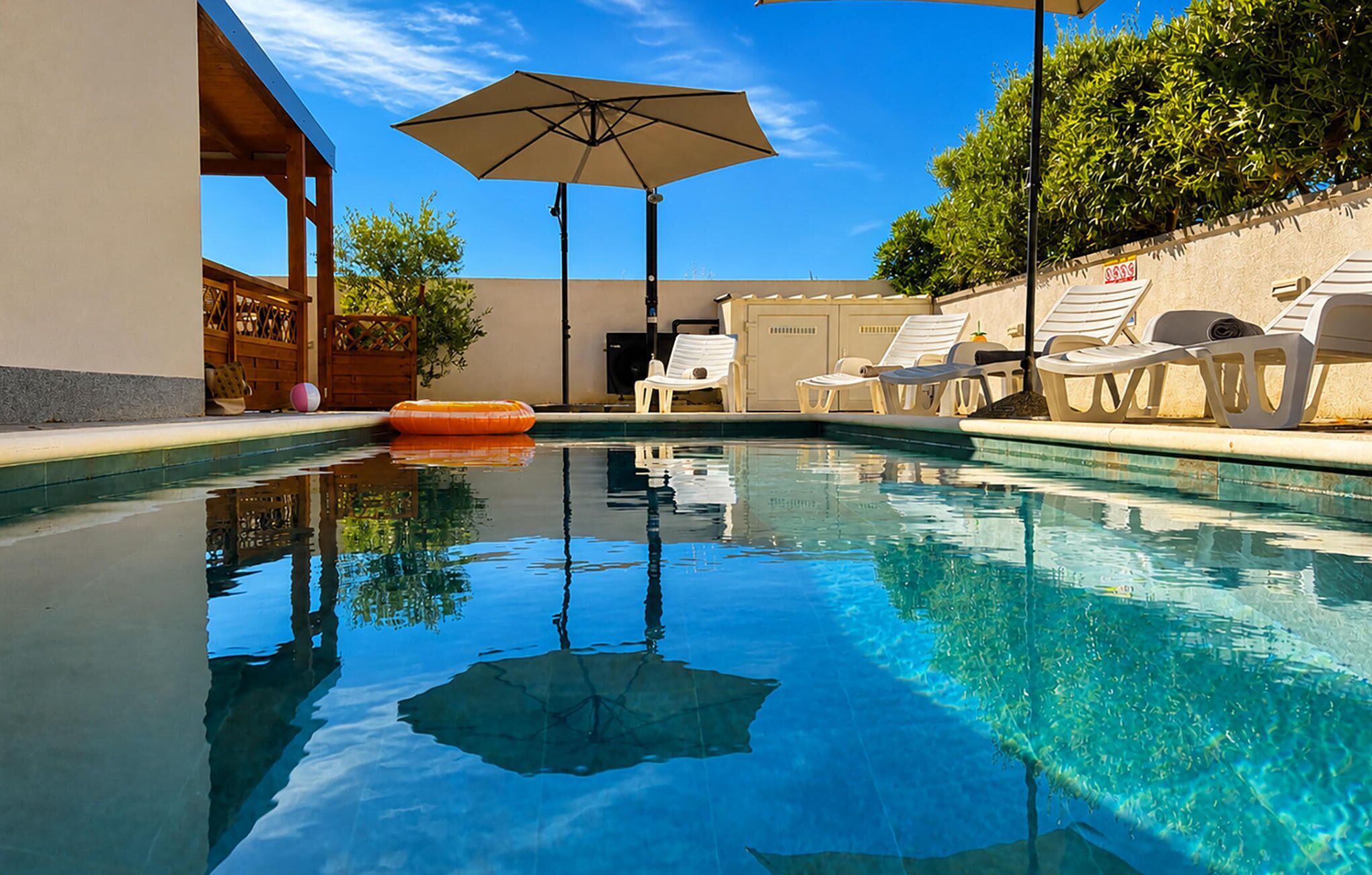 Piscine chauffée
