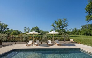 Una piscina climatizada