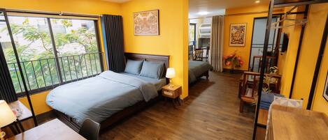2 chambres, bureau, fer et planche à repasser, Wi-Fi gratuit