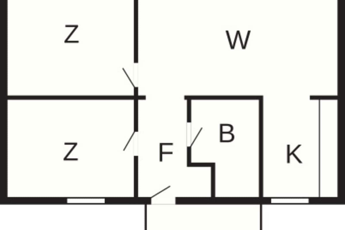 Classic-Apartment, 2 Schlafzimmer | Grundriss