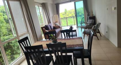 Awesome 3-bedroom apartment Kuching with AC and gym
