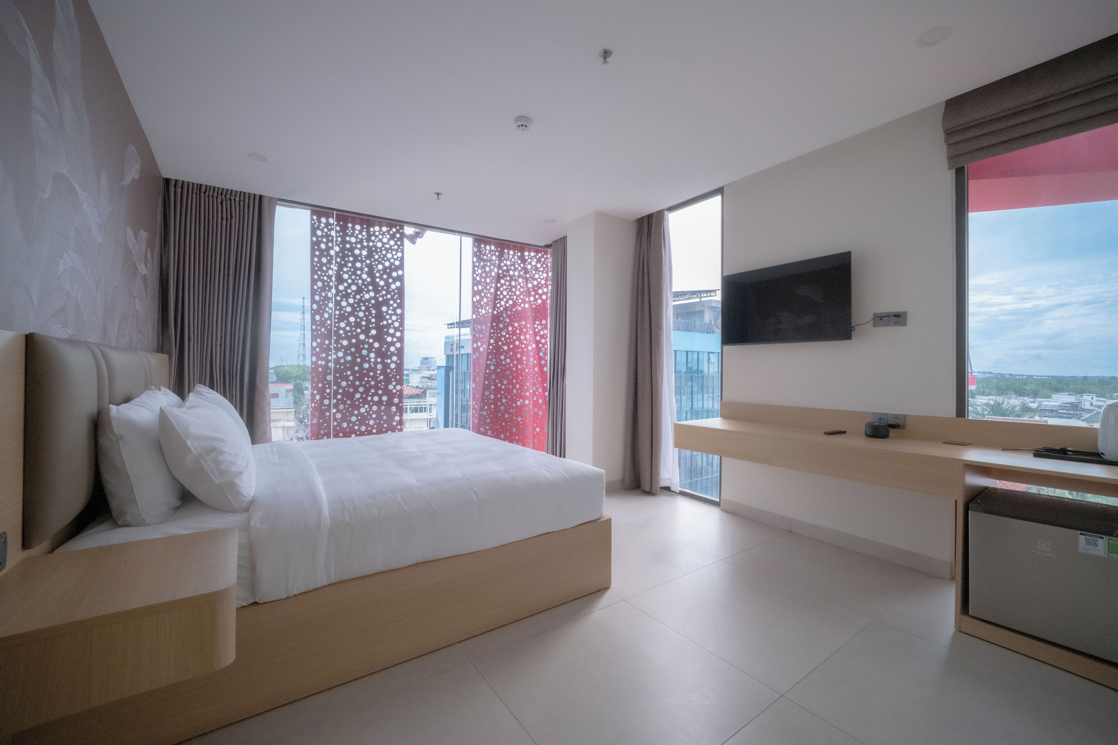 Phòng đôi Executive, 1 giường cỡ king, quang cảnh sông | Truy cập Internet không dây miễn phí, bộ trải giường 