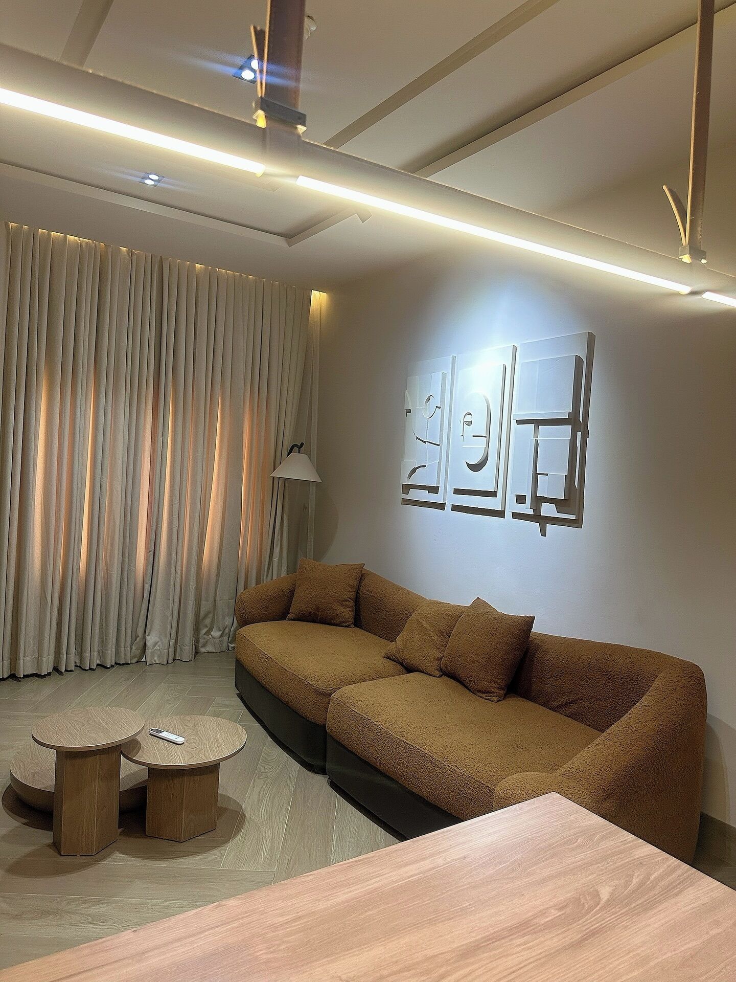 Apartament Deluxe, balcó, vistes a la ciutat | Sala d'estar