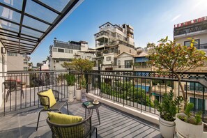 Executive Triple Room, Balcony, City View | Balcony view - Bastra Classy Hotel (Hoan Kiem Ward)
