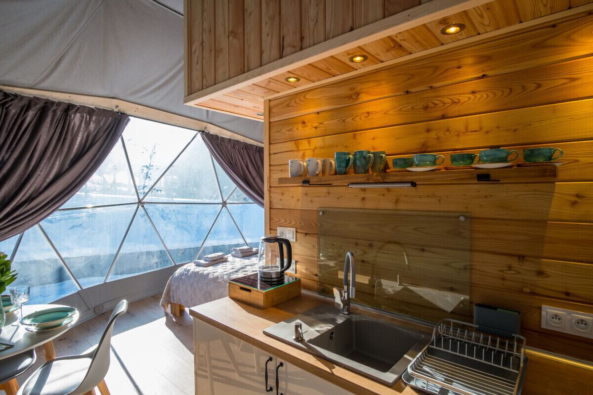 Tent, Mountain View (3) | Private kitchen
