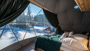 Tent, Mountain View (1) | Free WiFi - Glamp Mała Łąka Jacuzzi & Sauna Zakopane (Zakopane)