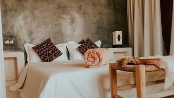 Double Room, City View | Iron/ironing board, free WiFi
