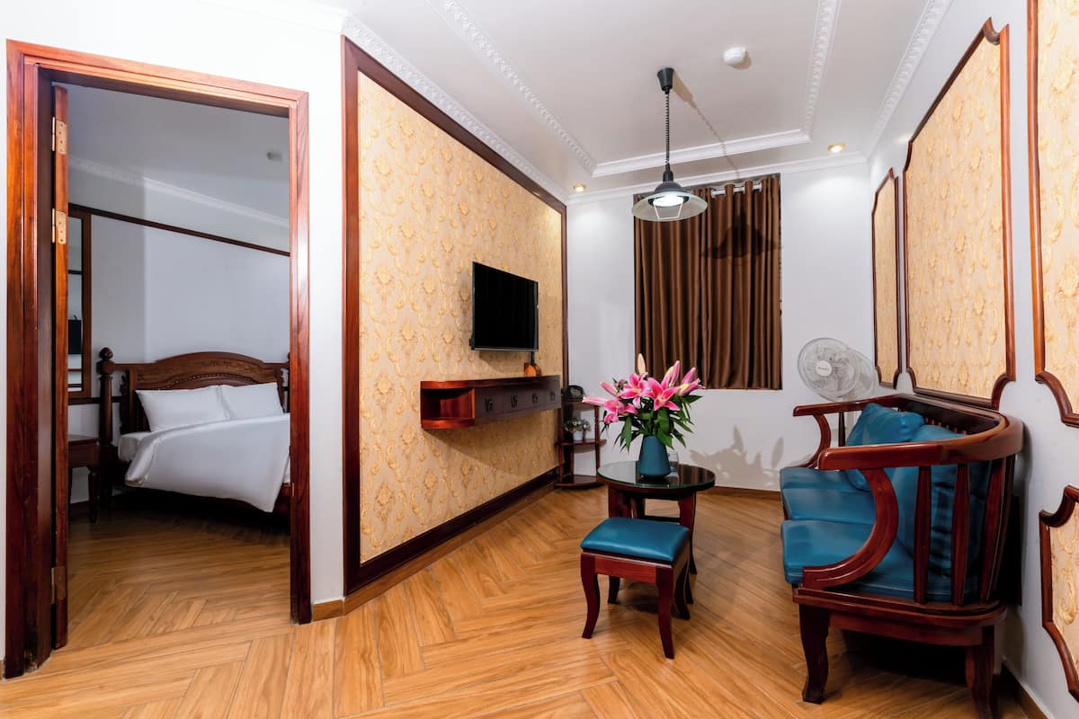 ห้องแฟมิลี่สวีท | Wi-Fi ฟรี, ผ้าปูที่นอน