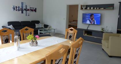 Vacation apartment in Marsberg (Sauerland) with terrace directly on the Diemel cycle path