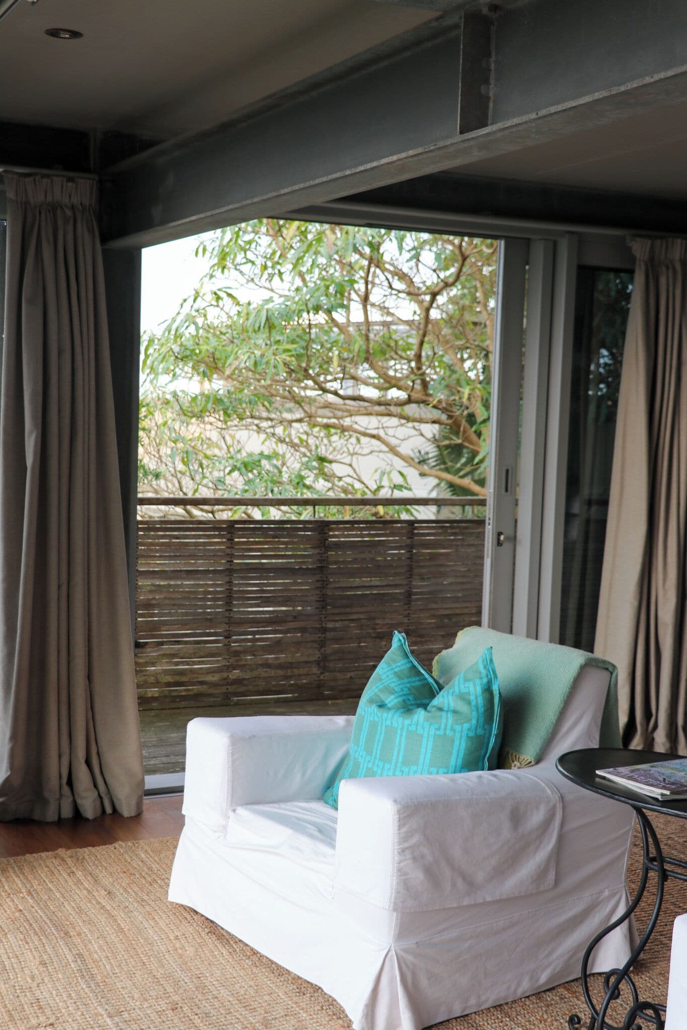 Deluxe-Suite, Balkon, Meerblick | Terrasse/Patio