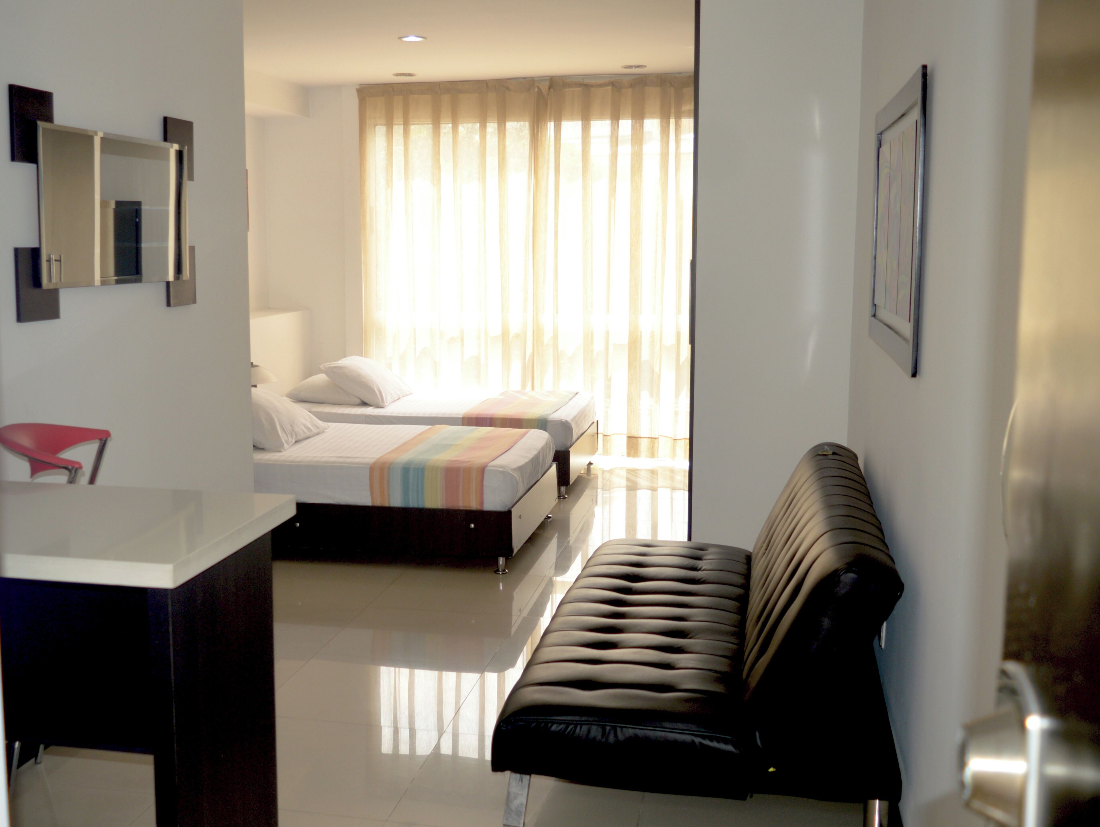 Standard Twin Room | Pillowtop beds, blackout drapes, free WiFi, bed sheets