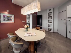 Dining - Panoramic Sea View Penthouse with Free Parking (Rijeka)