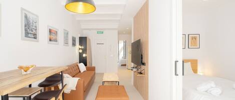 Desk, iron/ironing board, travel crib, WiFi