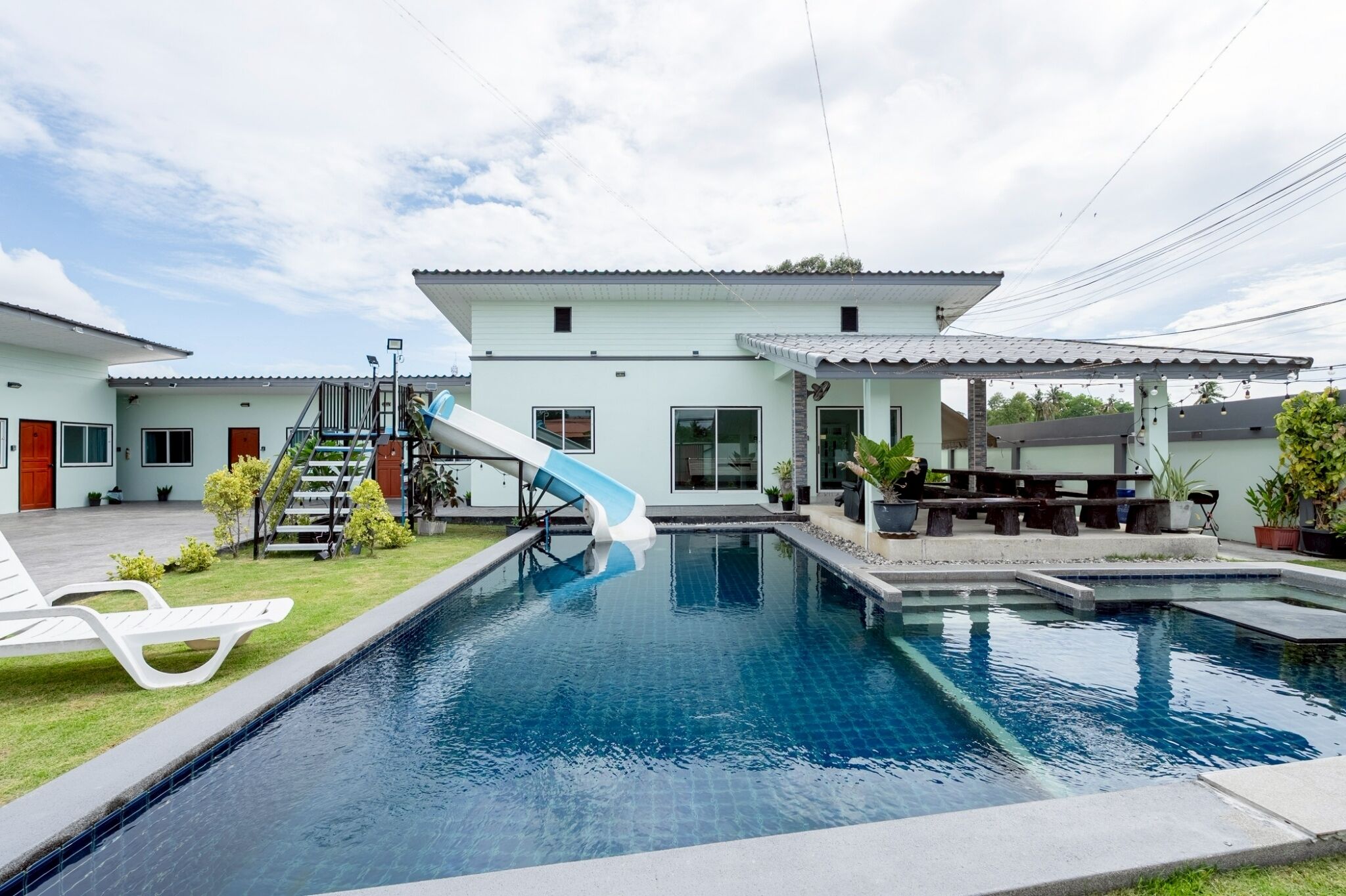 Villa, Mehrere Schlafzimmer, Raucher, Gartenblick | Pool