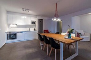 Private kitchen - O Lofos DELOS Villa with Sea View /Private Pool (Mykonos)