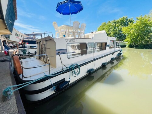 Bateau spacieux vue sur l'eau - 8 pers.