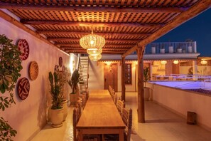 Outdoor dining - Riad Dar Noa Marrakech (Marrakesh)