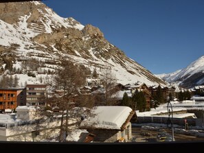 View from property - Bright studio for 2 in Val d'Isère (Val-d'Isère)