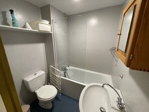 Bathroom - Duplex studio, pets welcome - 4 guests facing slopes (Le Lioran)
