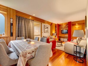Dining - Apartment with stunning view - 4 guests (Val-d'Isère)
