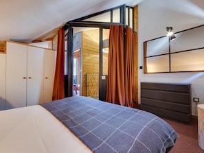 3 bedrooms, bed sheets - Ski-in ski-out duplex, 3 bedrooms - 6 guests (Val-d'Isère)