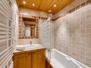 Bathroom - Bright apartment with parking - 4 guests (Val-d'Isère)
