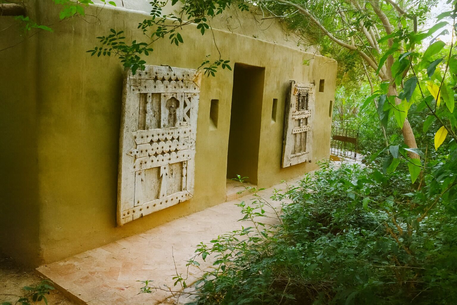 Enceinte de l’hébergement