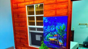 Rom, privat bad | Terrasse/patio