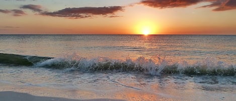 Tæt på stranden