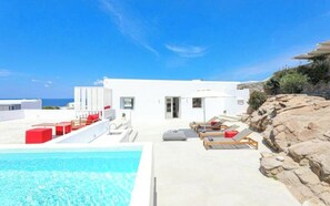 Pool - O Lofos URANOs Villa with Sea View /Private Pool (Mykonos)