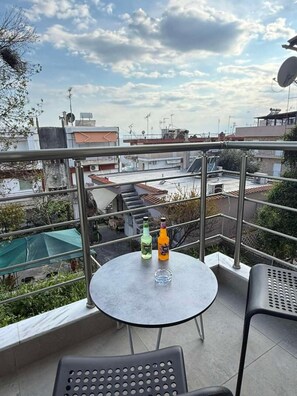 Room, 1 Bedroom, Terrace | Balcony - Room-villa Maria One Bedroom Apartment 2 (Nea Propontida)