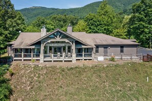 House (5 Bedrooms) | Interior - Hot Tub + Fire Pit: Spacious Waynesville Escape! (Waynesville)