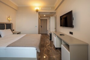 Premium-sengetøj, Select Comfort-senge, minibar, gratis baby-/barnesenge