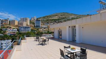 Terrasse sur le toit