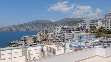 Studio, Balkon, Meerblick | Blick vom Balkon