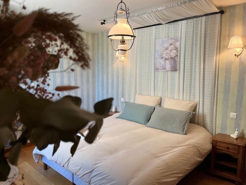 La Maison d’Odette : la chambre Hortensia